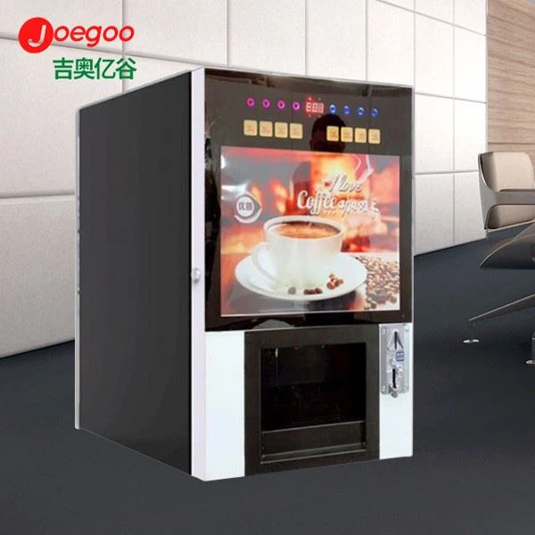 Máquina expendedora de café turco que funciona con monedas