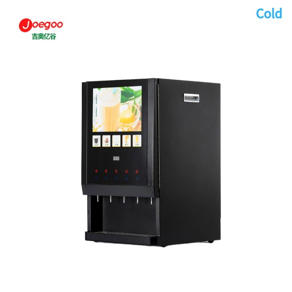 Máquina expendedora de café frío y caliente