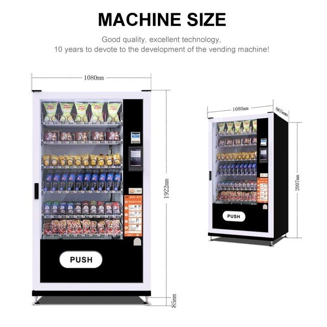 snack and soda vending machine